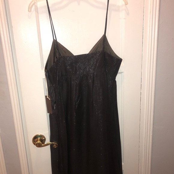 Rory Becca charcoal grey with slight glitter dress - Picture 5 of 5